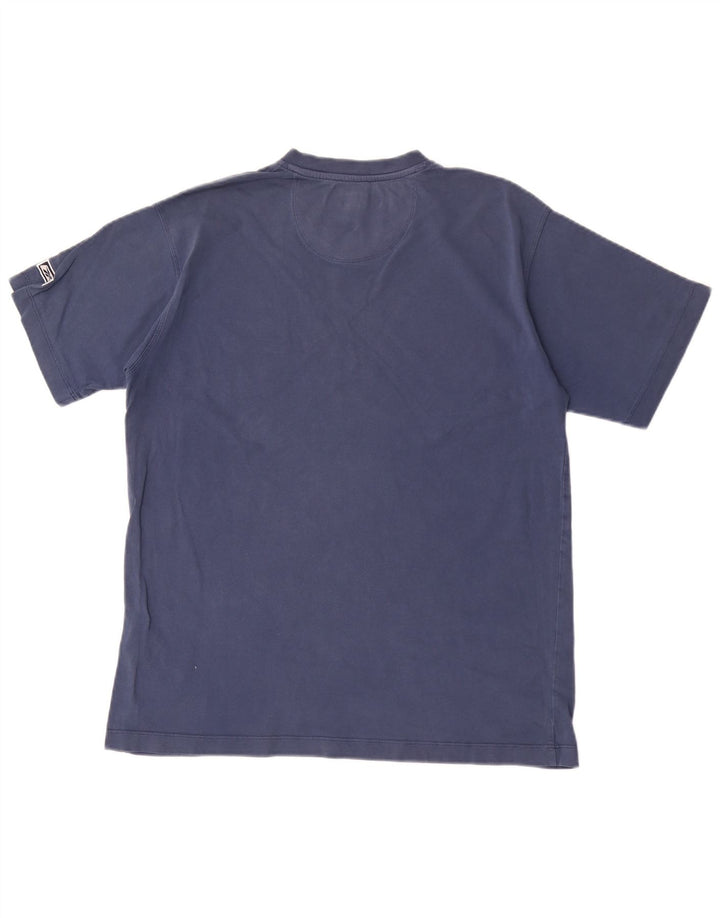 Reebok Mens T-Shirt Top Small Navy Blue Cotton