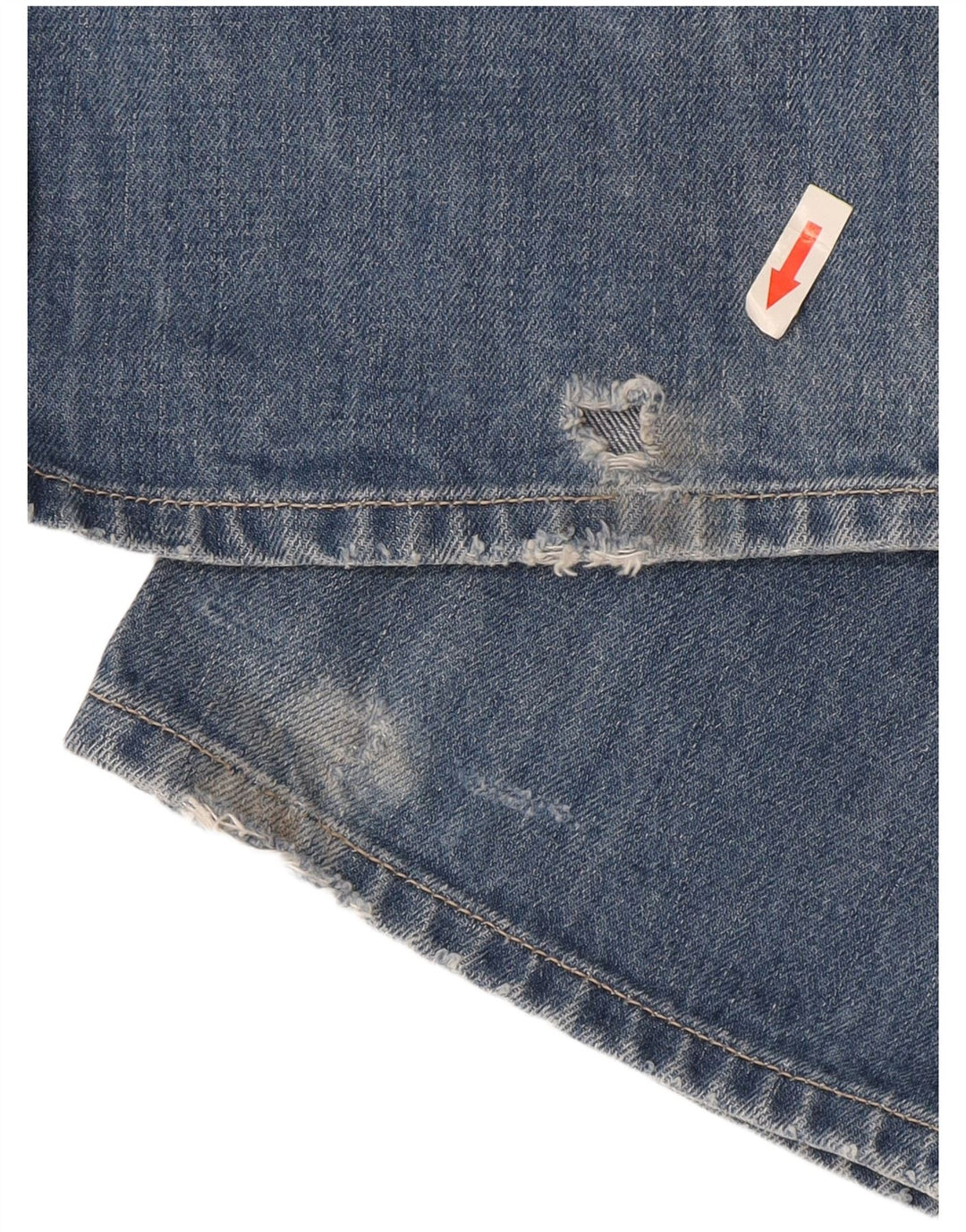 Diesel Womens Bootcut Jeans W26 L33 Blue Cotton