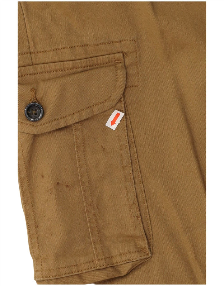 CALLIOPE Mens Firenze Joggers Cargo Trousers IT 44 XS W32 L28 Beige