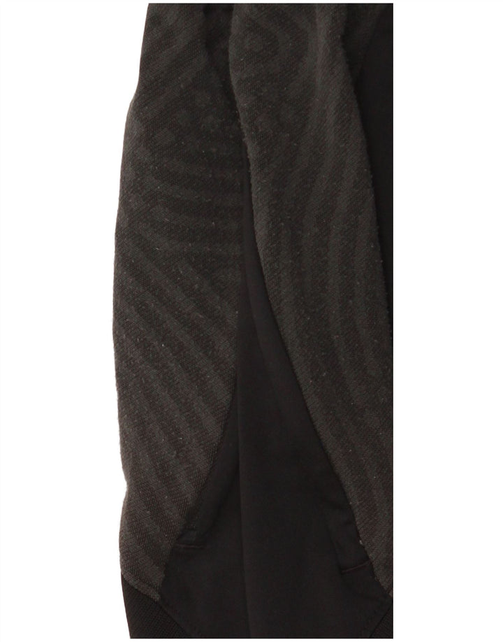 Nike Mens Dri Fit Tracksuit Trousers Small Black Polyester