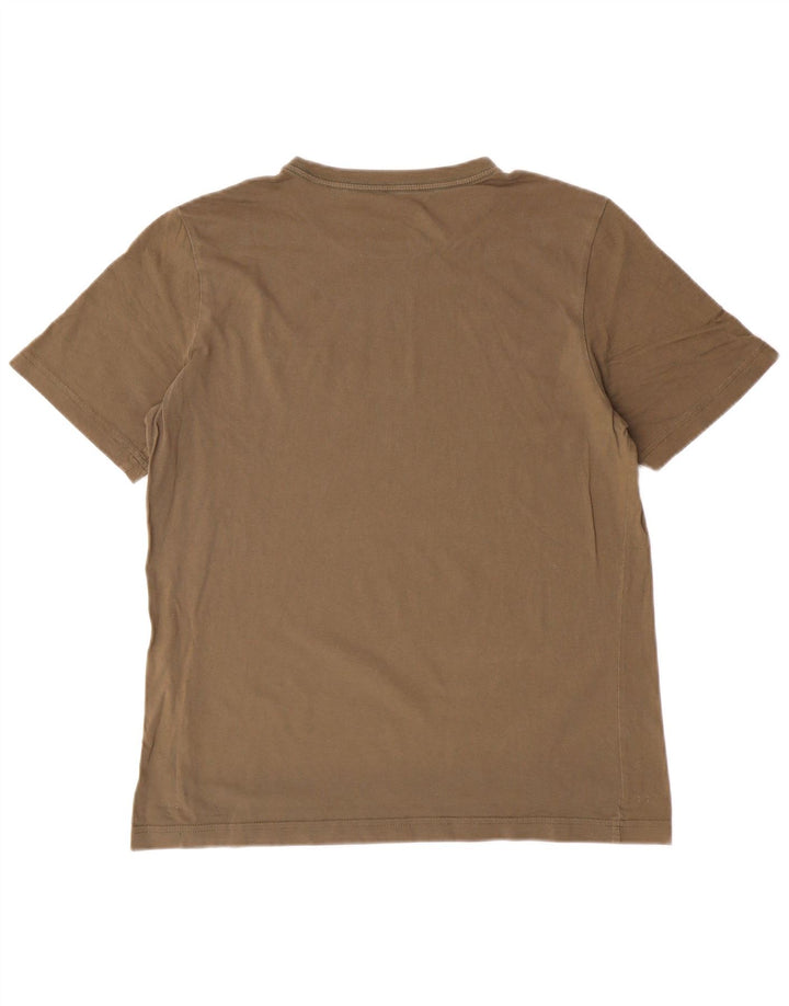 PUMA Mens T-Shirt Top Medium Khaki