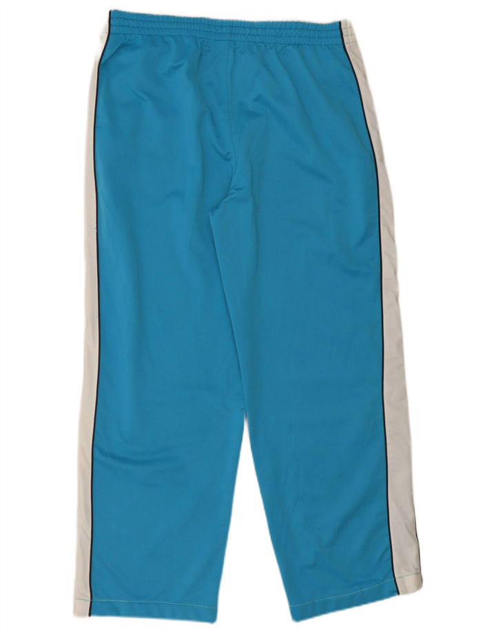 Kappa Mens Tracksuit Trousers Large Blue Colourblock Polyester