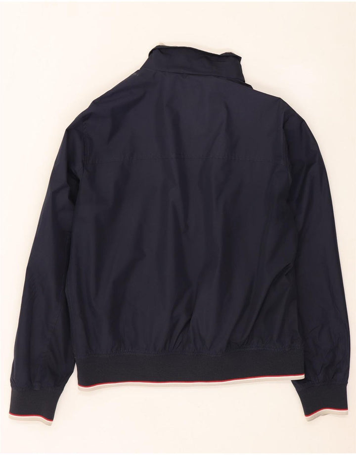 Marina Yachting Mens Bomber Jacket IT 56 3XL Navy Blue Polyester