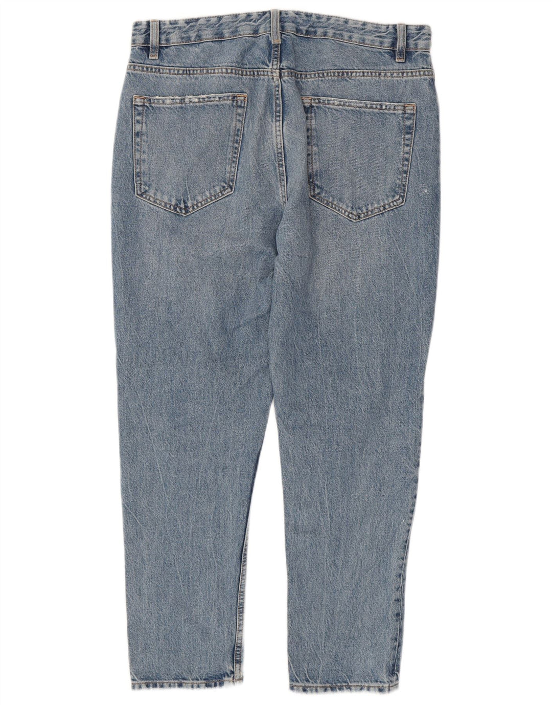 Zara Mens Straight Jeans EU 42 Large W32 L27 Blue