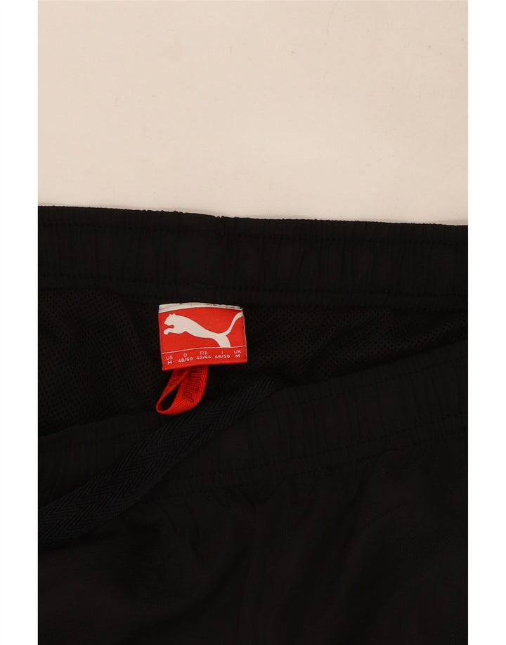 Puma Mens Tracksuit Trousers Joggers Medium  Black