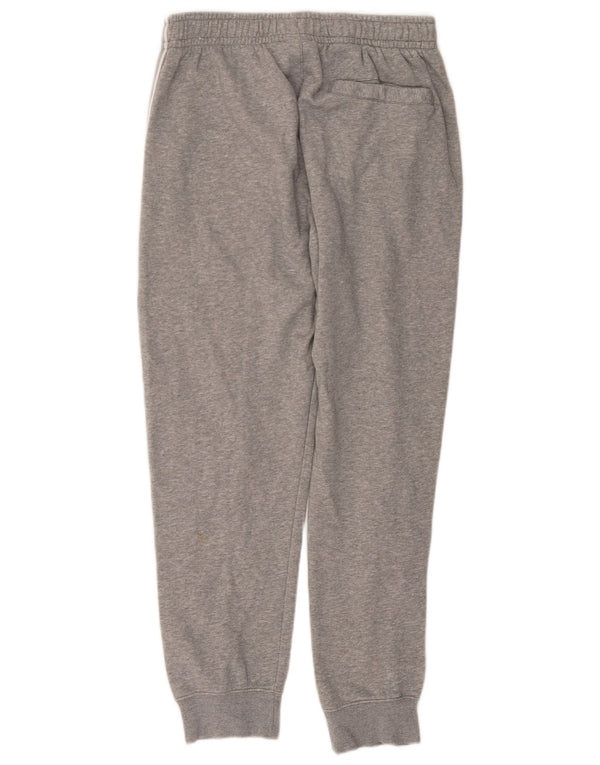 Nike Mens Graphic Tracksuit Trousers Joggers Medium Grey Flecked Cotton