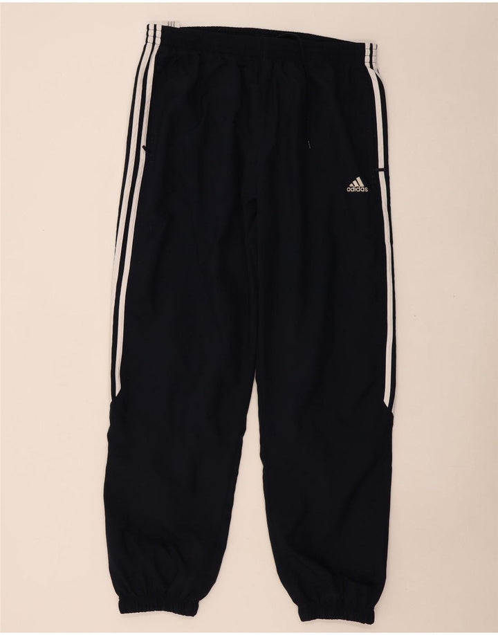ADIDAS Mens Tracksuit Trousers Joggers XL  Navy Blue Polyester