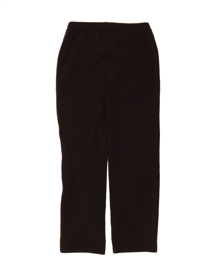 KAPPA Womens Tracksuit Trousers UK 10 Small  Black Polyester Vintage Kappa and Second-Hand Kappa from Messina Hembry 