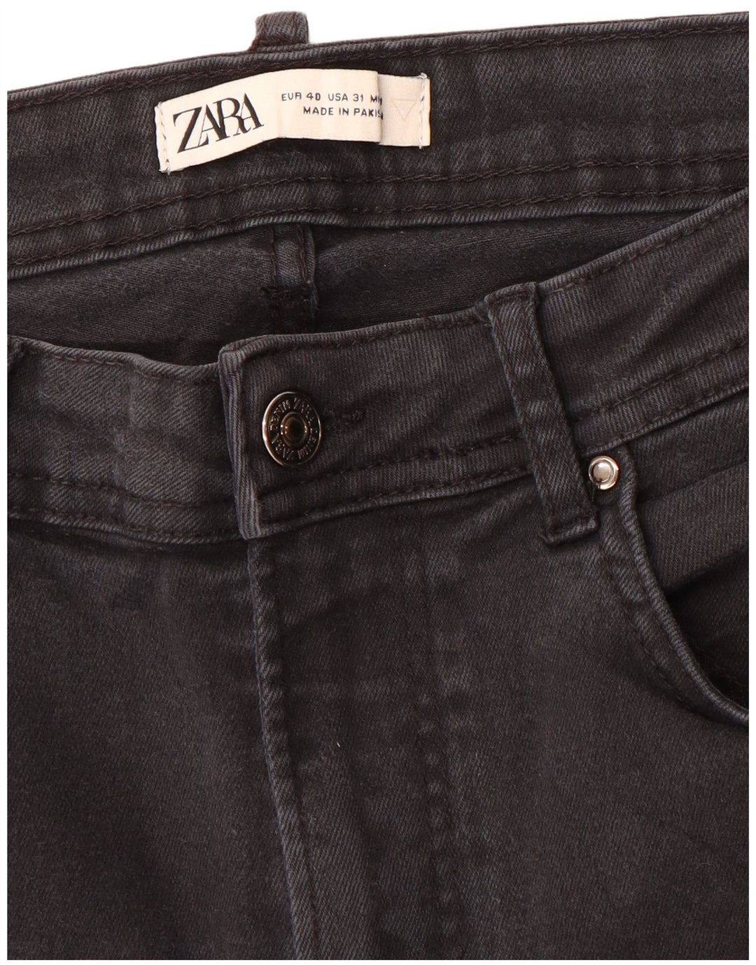 Zara Mens Skinny Jeans EU 40 Medium W31 L28 Grey