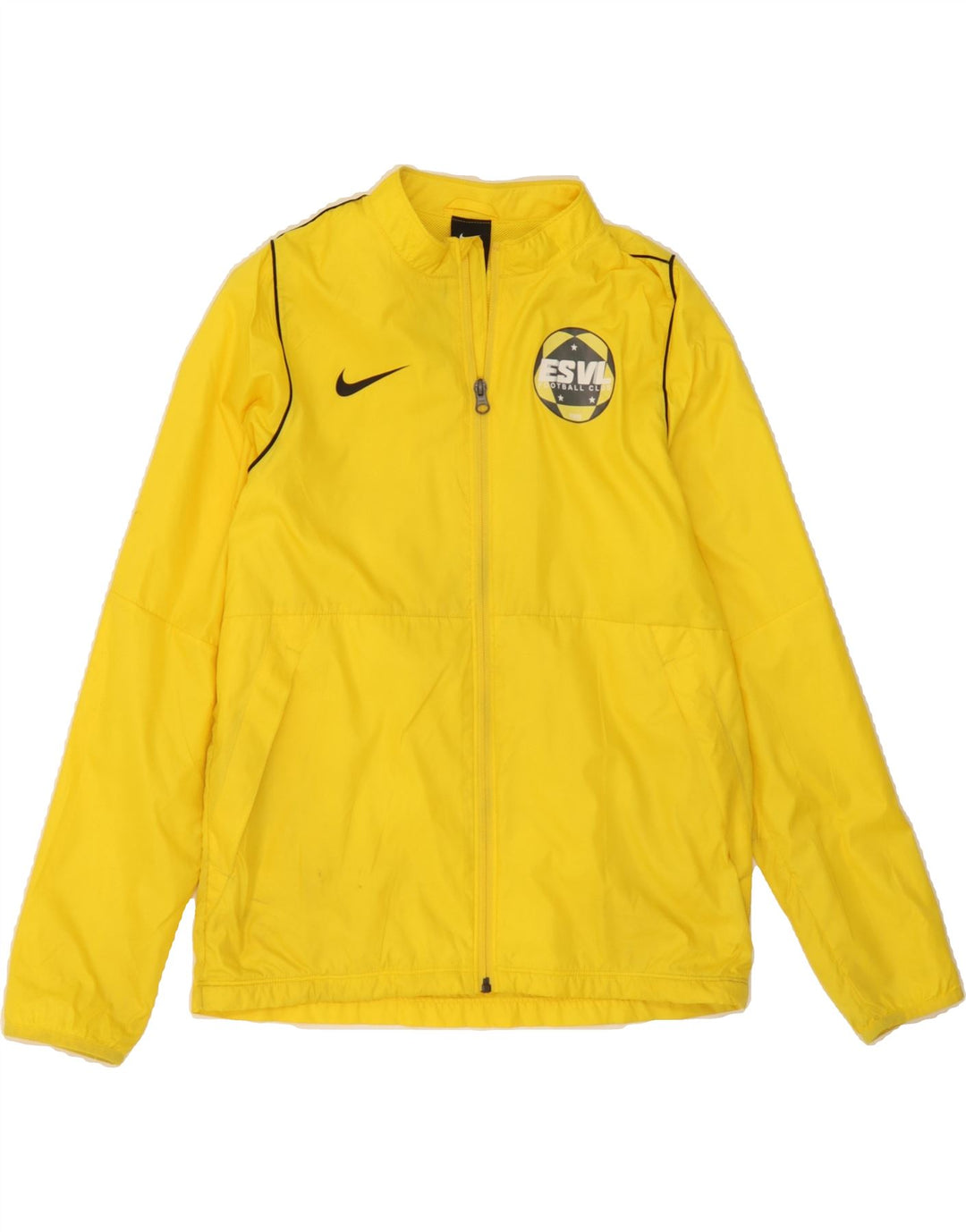NIKE Boys Tracksuit Top Jacket 12-13 Years Large  Yellow Polyester Vintage Nike and Second-Hand Nike from Messina Hembry 