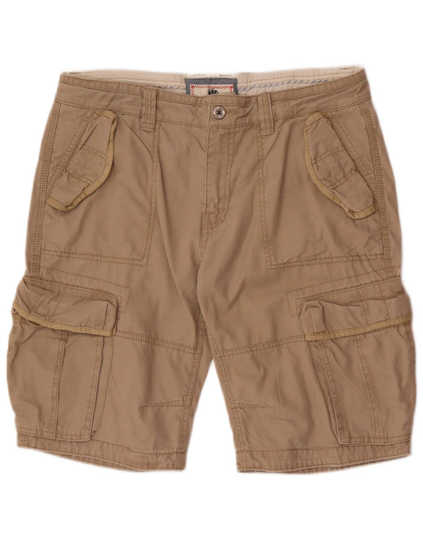 Fat Face Mens Cargo Shorts W36 Large Beige Cotton