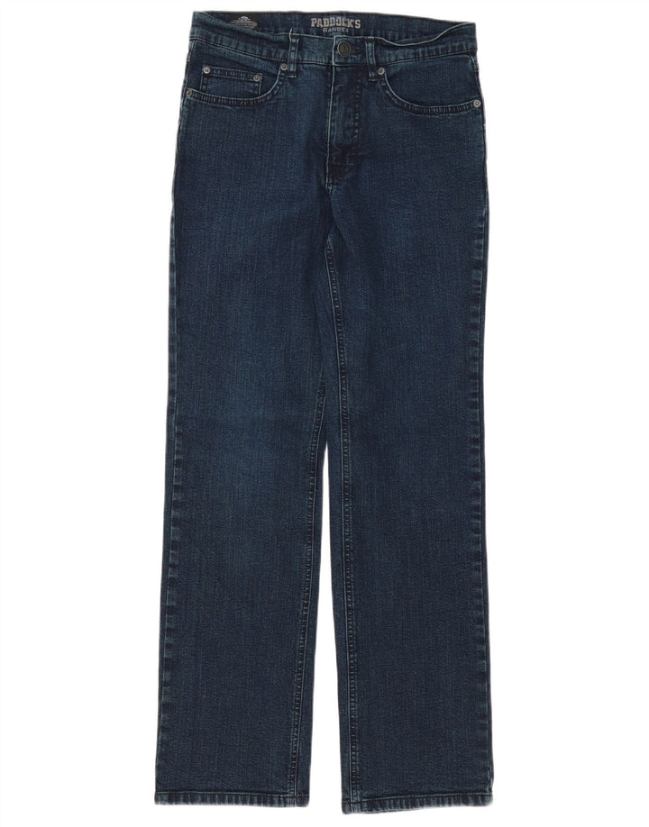 Paddock's Womens Straight Jeans W32 L32 Blue Cotton