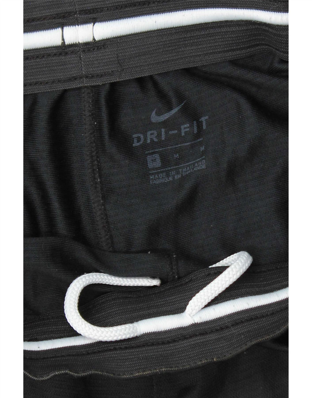 Nike Mens Dri Fit Graphic Sport Shorts Medium  Black Polyester