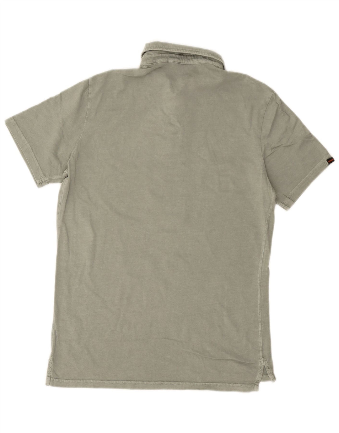 Superdry Mens Polo Shirt Large Green Cotton