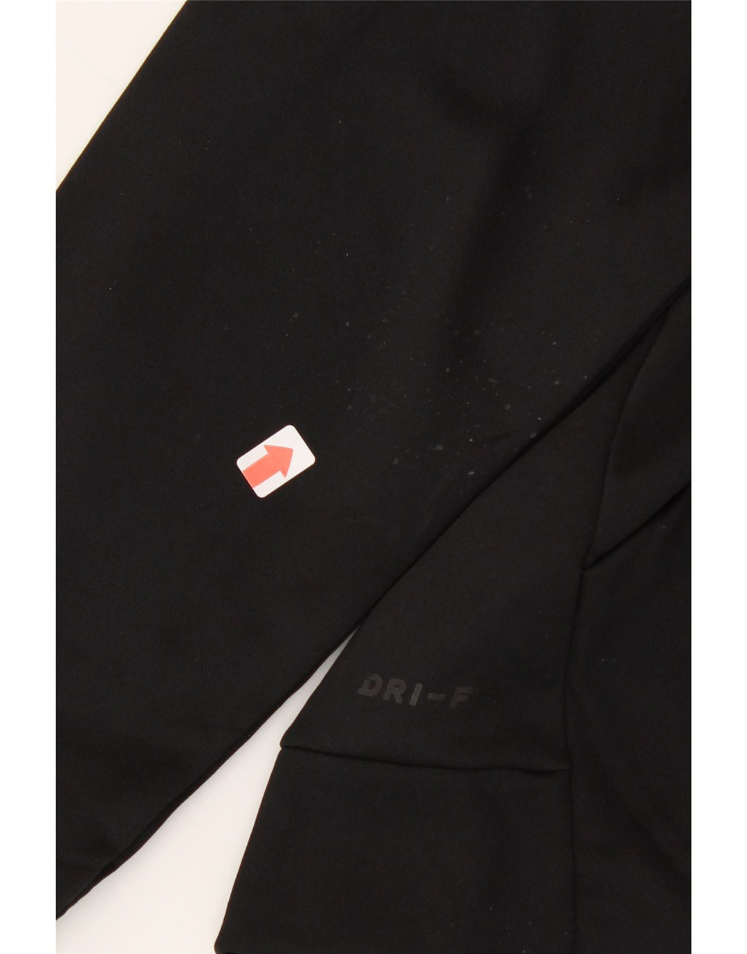 NIKE Mens Dri Fit Graphic Hoodie Jumper Small Black Polyester Vintage Nike and Second-Hand Nike from Messina Hembry 