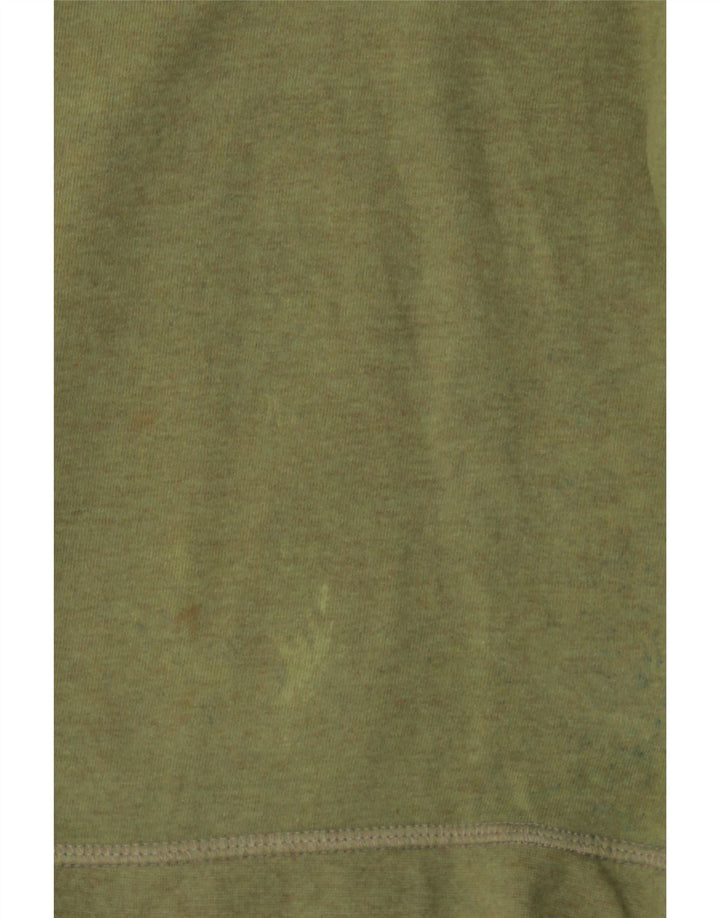 Marks & Spencer Mens Sweatshirt Jumper XL Khaki Cotton