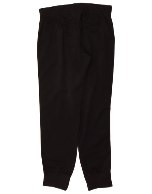 Nike Girls Graphic Tracksuit Trousers 12-13 Years Large Black Colourblock