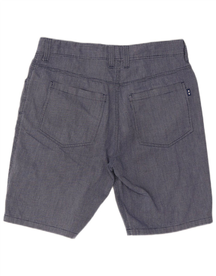Oakley Mens Casual Shorts W32 Medium Blue Cotton