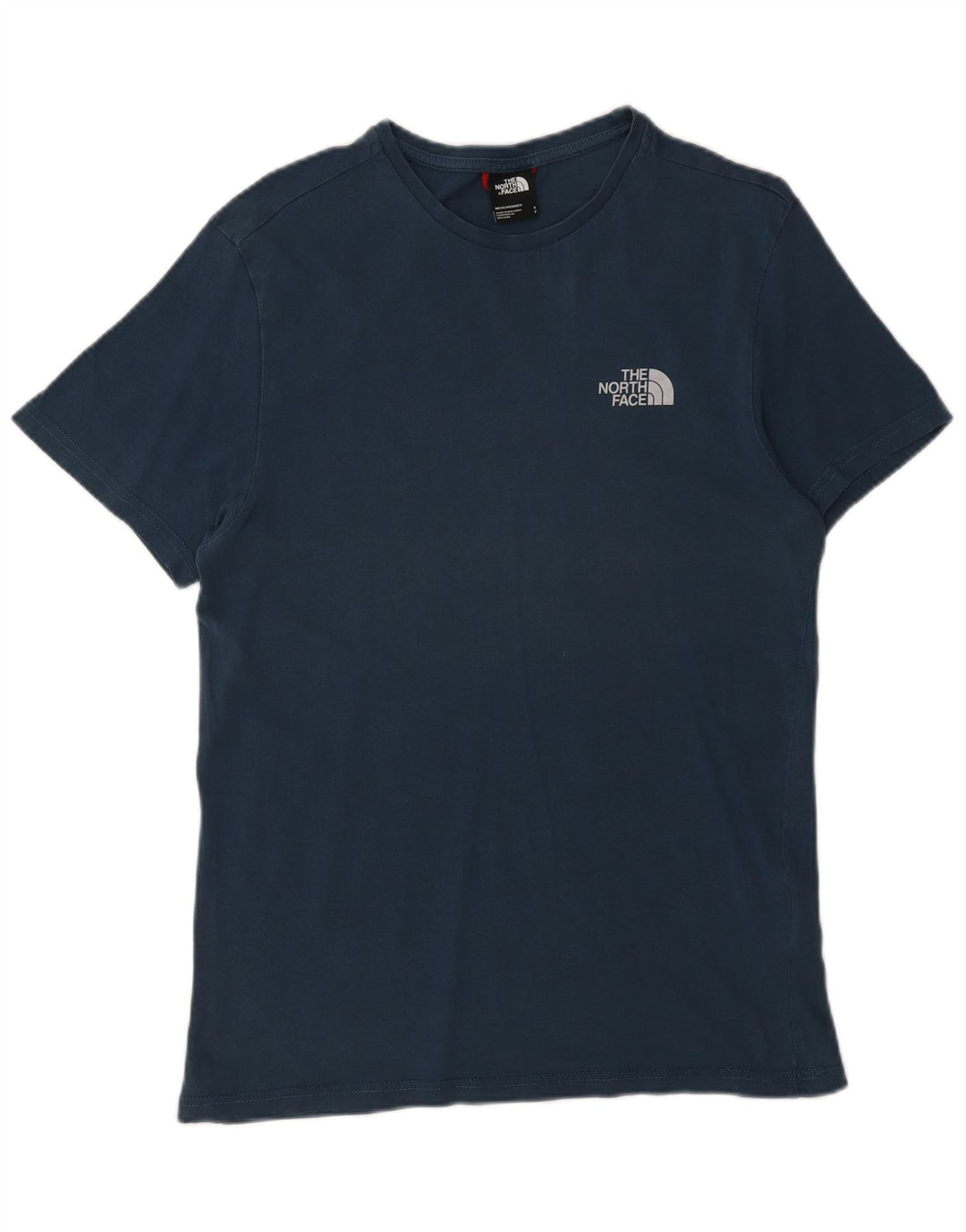 The North Face Mens T-Shirt Top Small Blue Cotton
