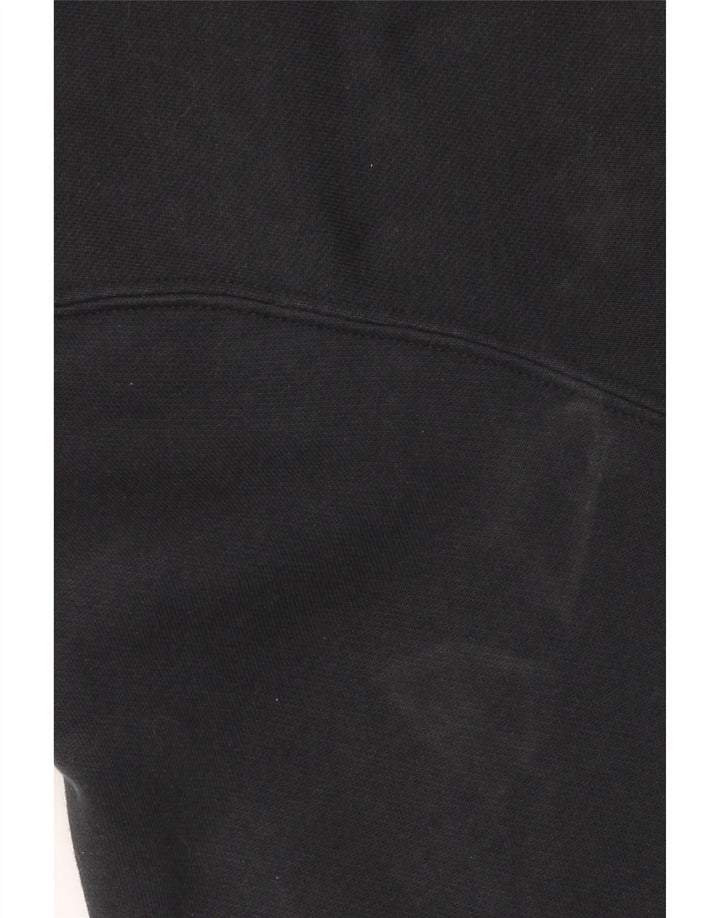 PUMA Mens Graphic Tracksuit Top Jacket Large Black Cotton