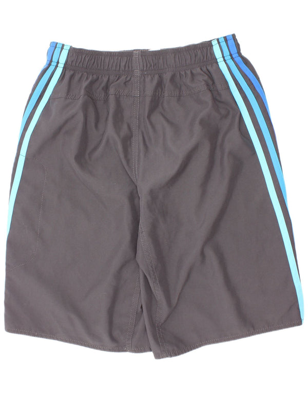 Adidas Boys Swimming Shorts 13-14 Years Grey Polyester
