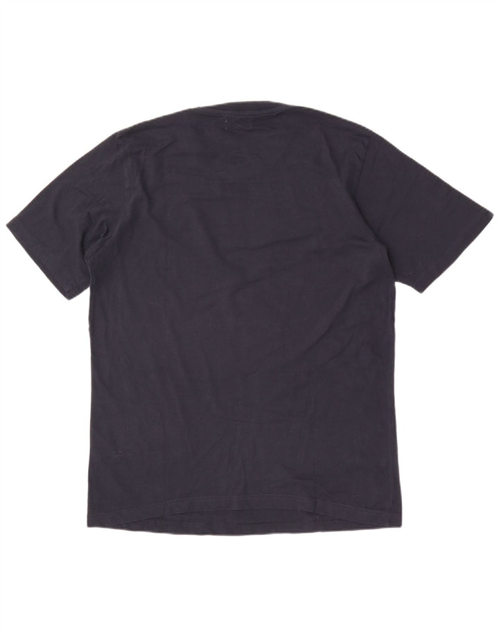 Kappa Mens T-Shirt Top Large Navy Blue Cotton