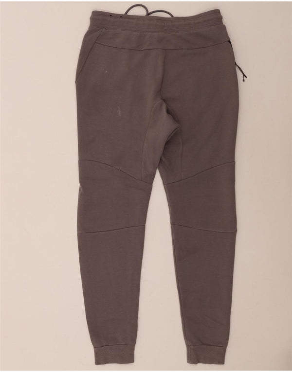 Nike Mens Tracksuit Trousers Joggers Small  Grey Colourblock Cotton