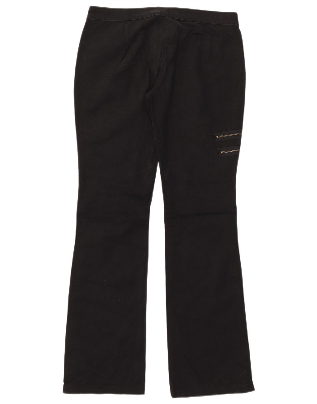 Guess Womens Bootcut Cargo Trousers W31 L32 Black Cotton