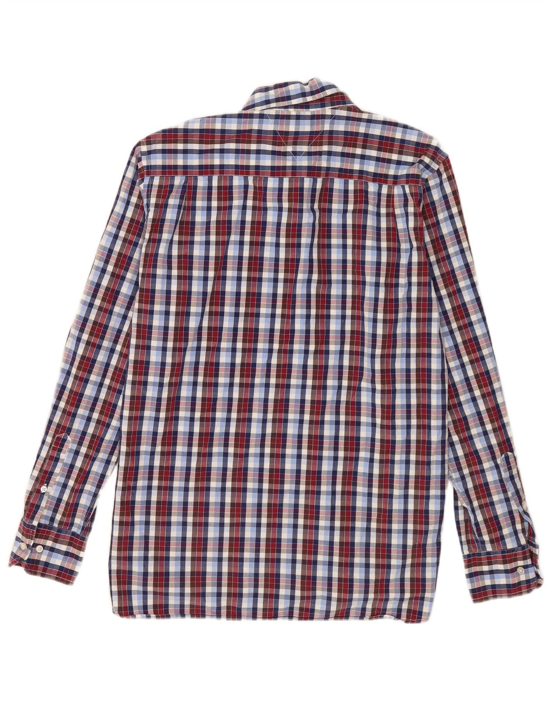 Tommy Hilfiger Mens Shirt Size 15 1/2 16 Medium Multicoloured Check