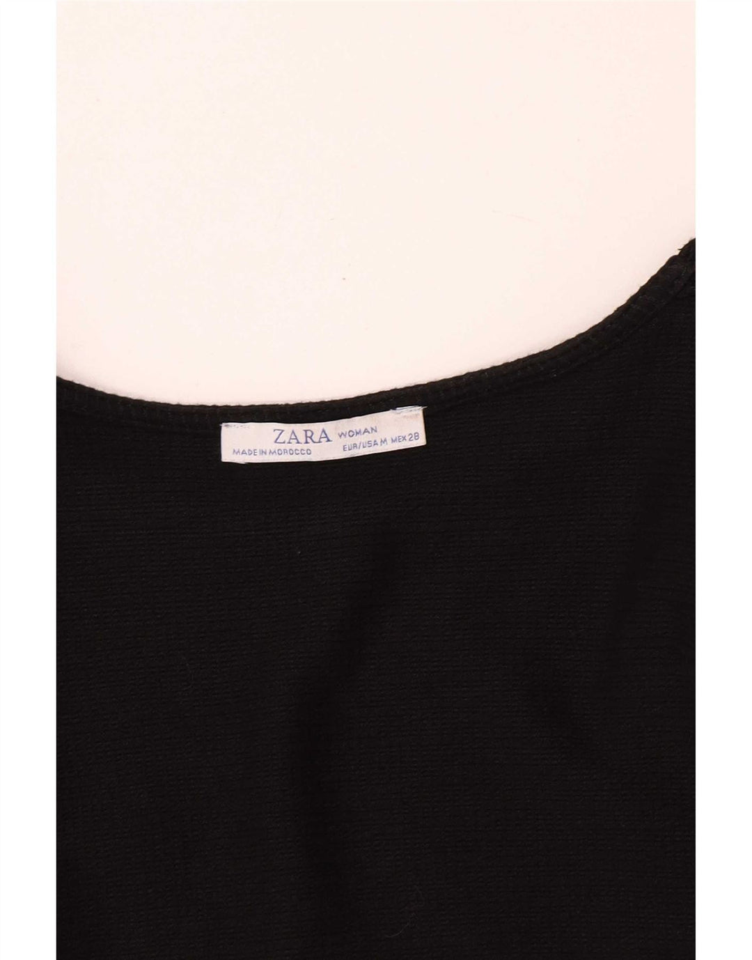 Zara Womens Long Sleeve Maxi Dress UK 12 Medium Black Check