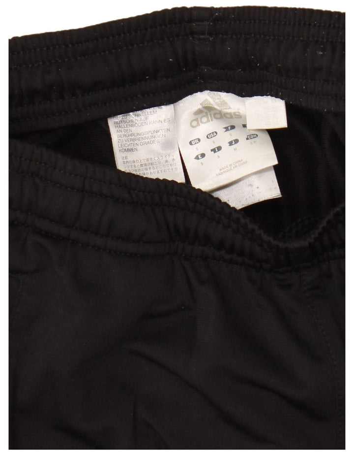 Adidas Mens Tracksuit Trousers Small  Black Polyester
