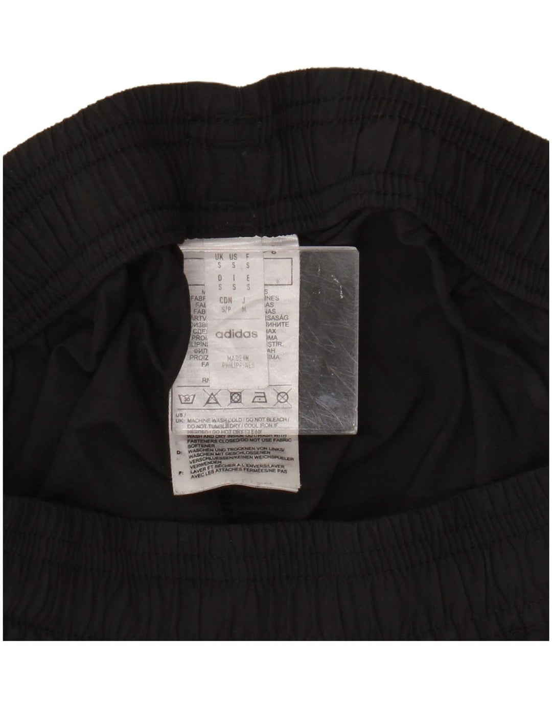 Adidas Womens Sport Shorts UK 10 Small  Black Polyamide