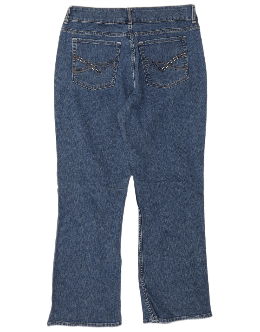 Lee Womens Riders Bootcut Jeans US 12 Large W34 L28 Blue Cotton