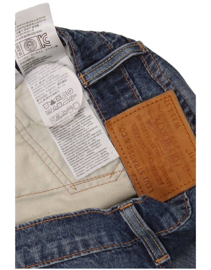 Levi's Mens 511 Slim Jeans W33 L32 Blue Cotton
