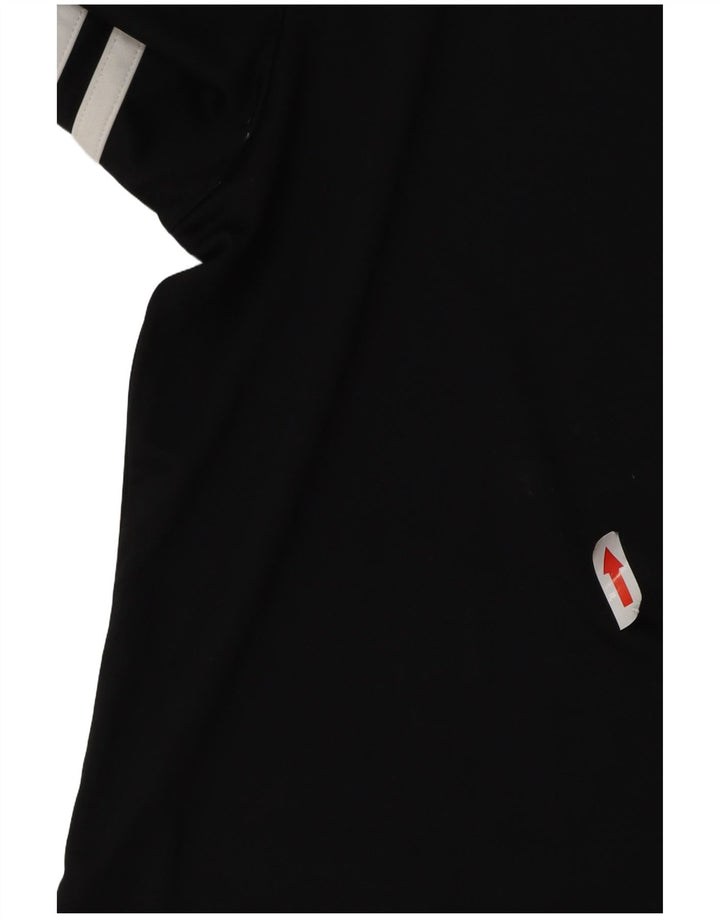 Adidas Mens Climalite T-Shirt Top Medium Black Polyester