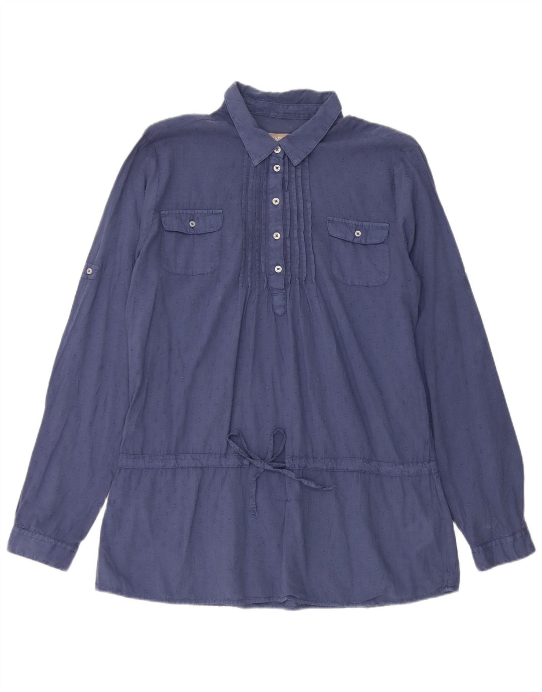 Napapijri Womens Pullover Shirt UK 16 Large Blue