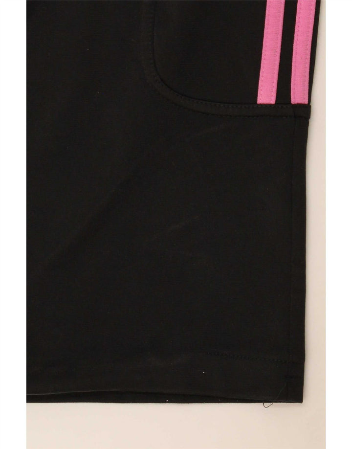 Adidas Womens Tracksuit Trousers UK 10 Small Black Polyester