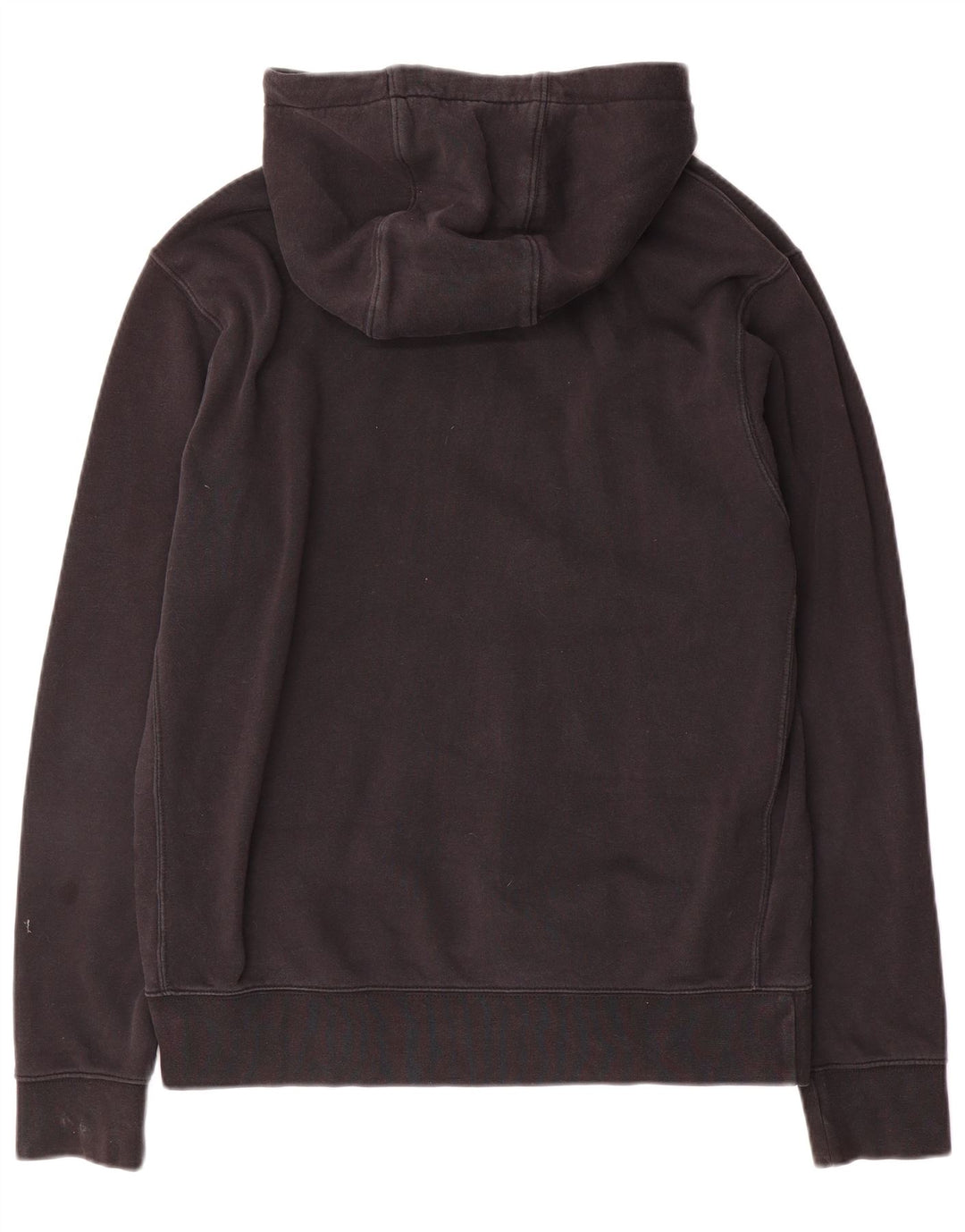 Nike Mens Graphic Hoodie Jumper Medium Black Cotton