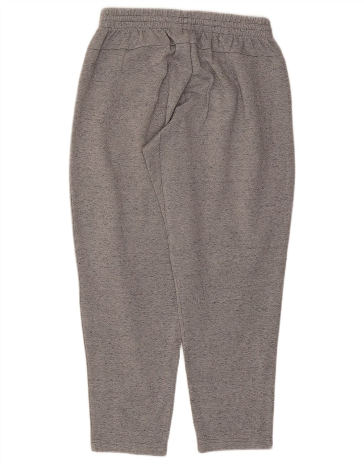 Adidas Mens Tracksuit Trousers Medium Grey Flecked Cotton