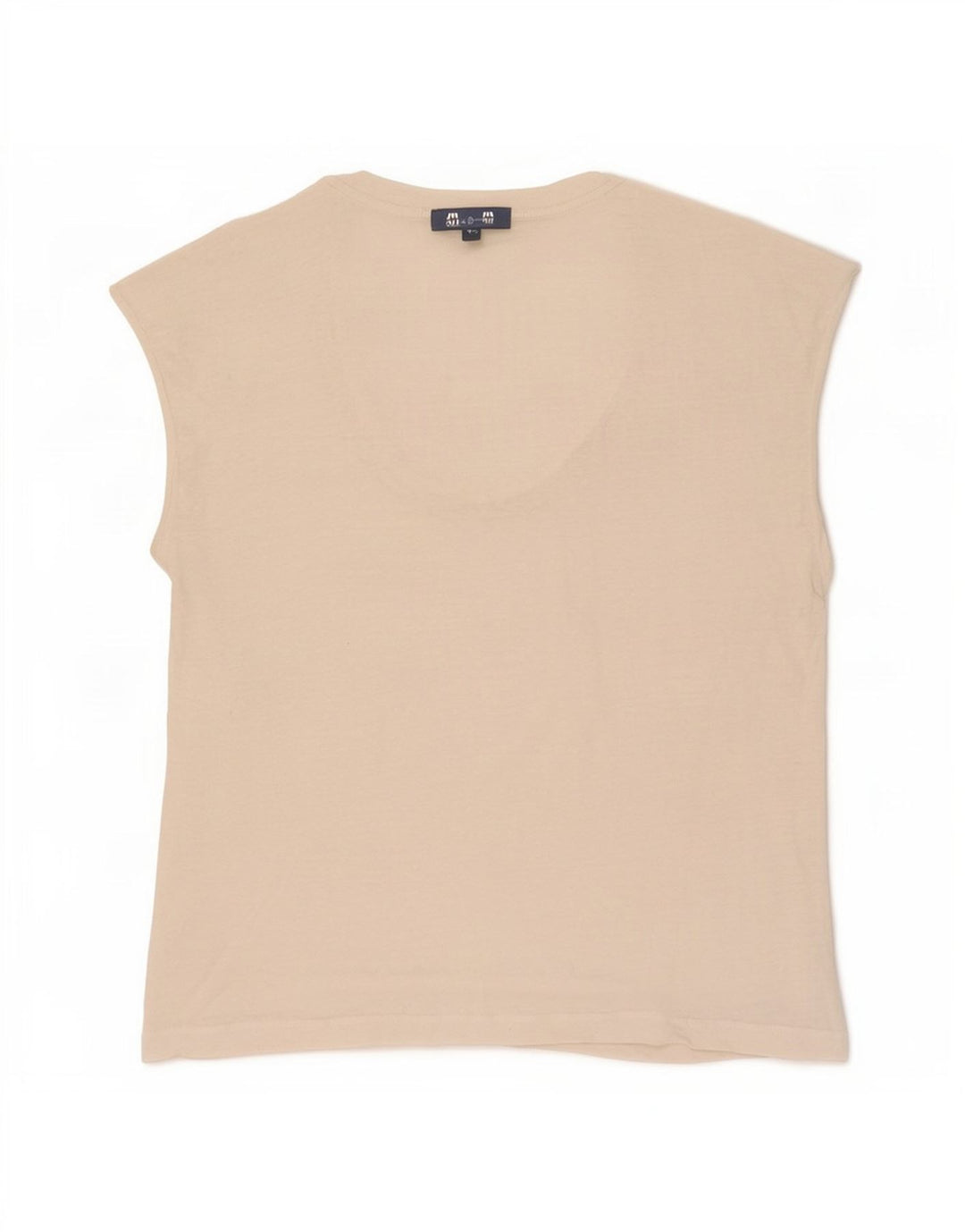 Massimo Dutti Womens Vest Top UK 14 Medium Off White