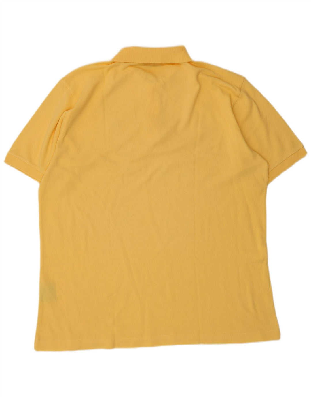 Kappa Mens Polo Shirt XL Yellow Cotton