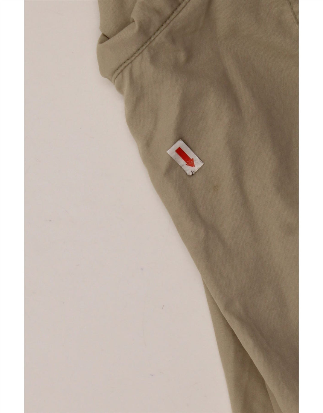 FILA Mens Bomber Jacket UK 36 Small Beige Cotton