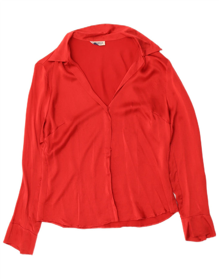 Marella Womens Shirt Blouse UK 14 Large Red