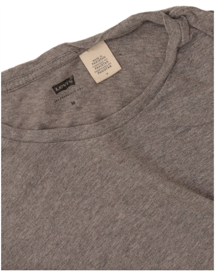 Levi's Mens T-Shirt Top Medium Grey