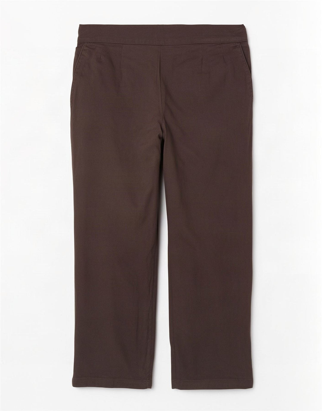 Marks & Spencer Womens Straight Casual Trousers W30 L29 Grey