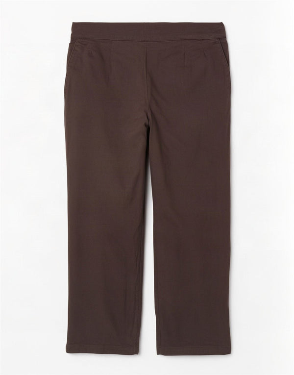 Marks & Spencer Womens Straight Casual Trousers W30 L29 Grey