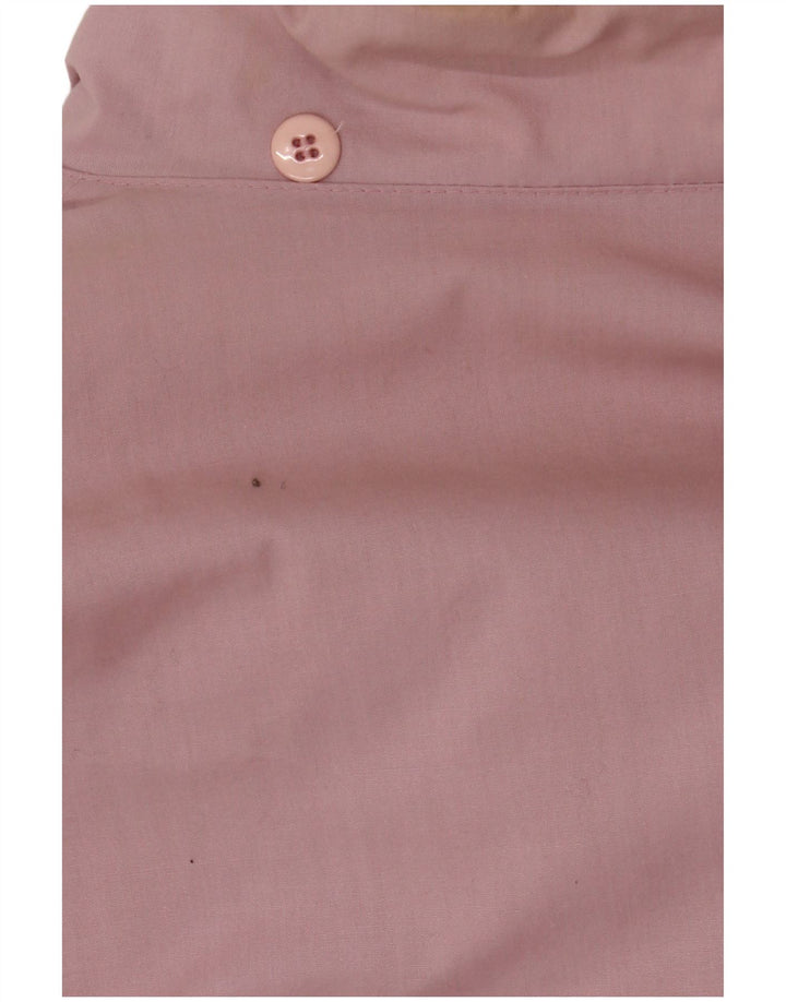 Vintage Womens Oversized Windbreaker Coat IT 36/38 XS Pink Polyester