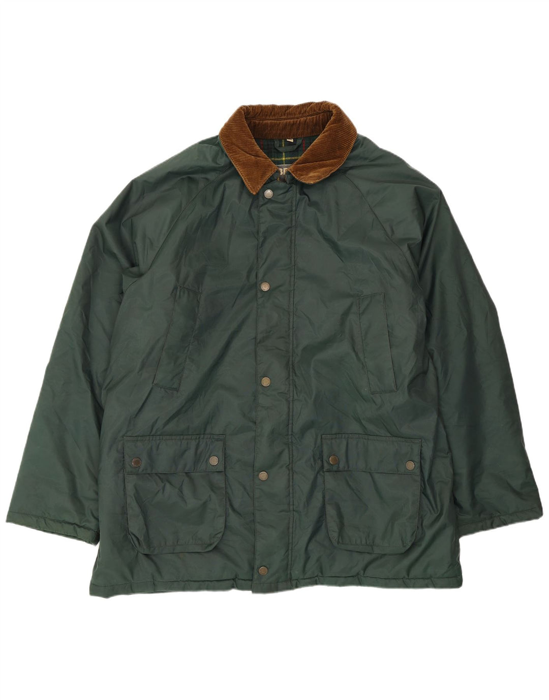 BRUGI Mens Utility Jacket IT 56 3XL Green