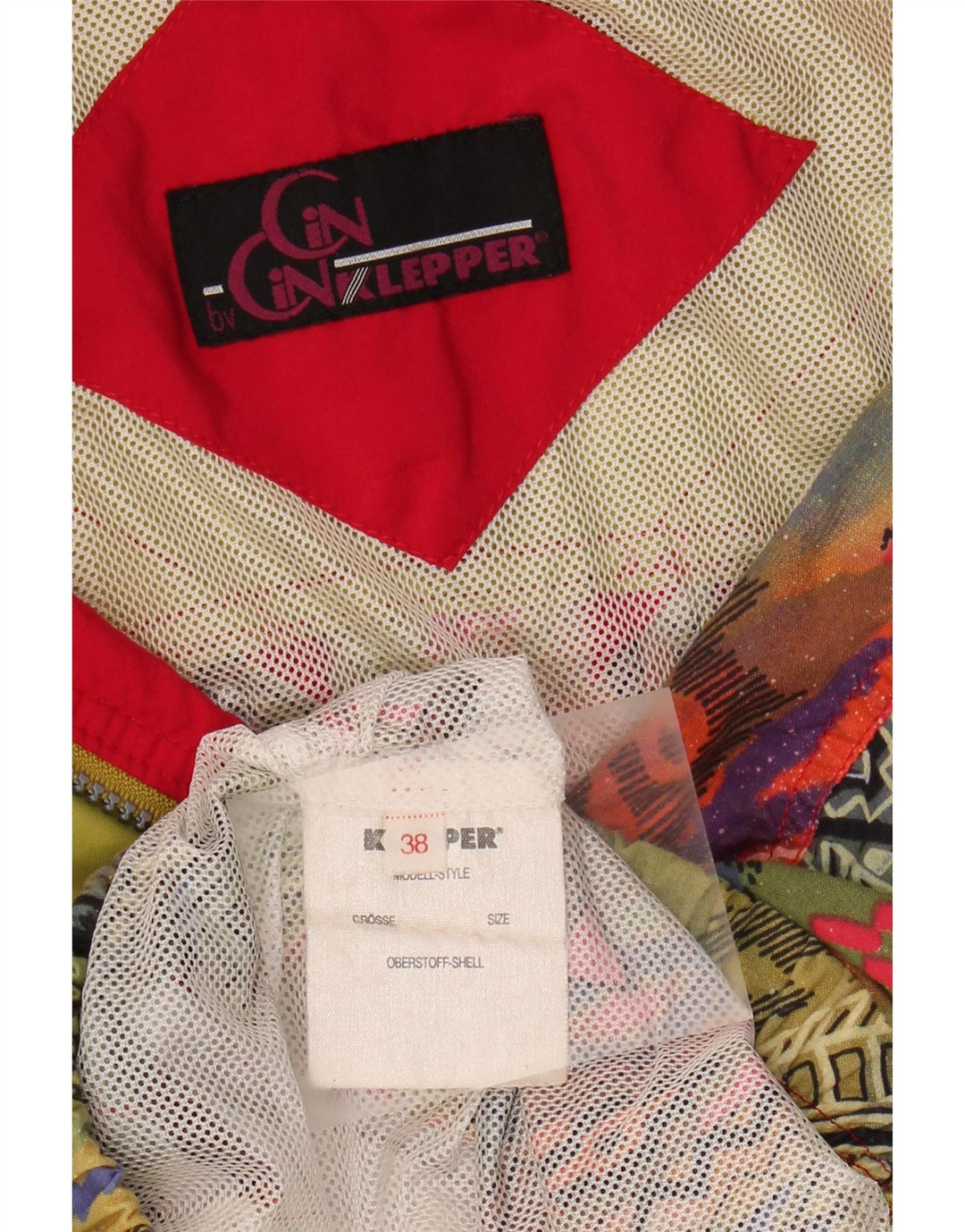 Klepper Womens Tracksuit Top Jacket EU 38 Medium Multicoloured