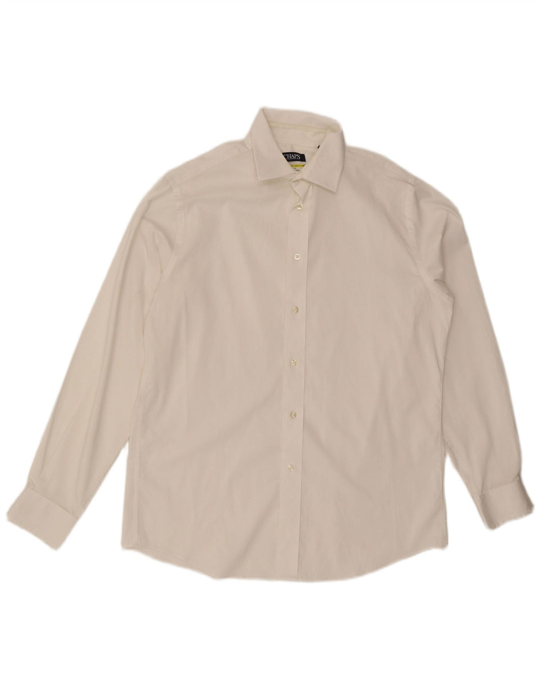 CHAPS Mens Slim Fit Shirt Size 16 Large White
